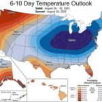 below normal temps upcoming